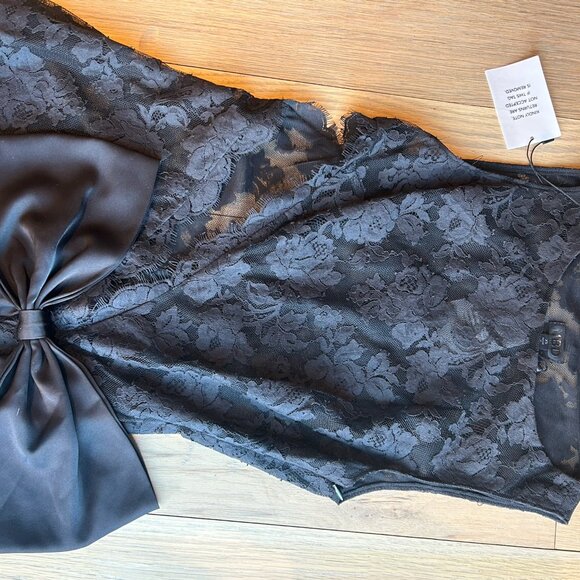 NBD Angelina Black lace midi dress - Picture 5 of 8